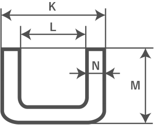 ルツボ寸法図