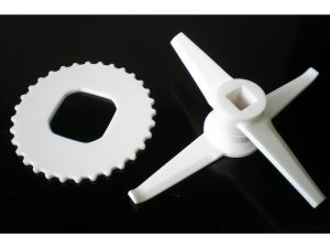 Zirconia Crushing blade (left) and Stirring blade (right)